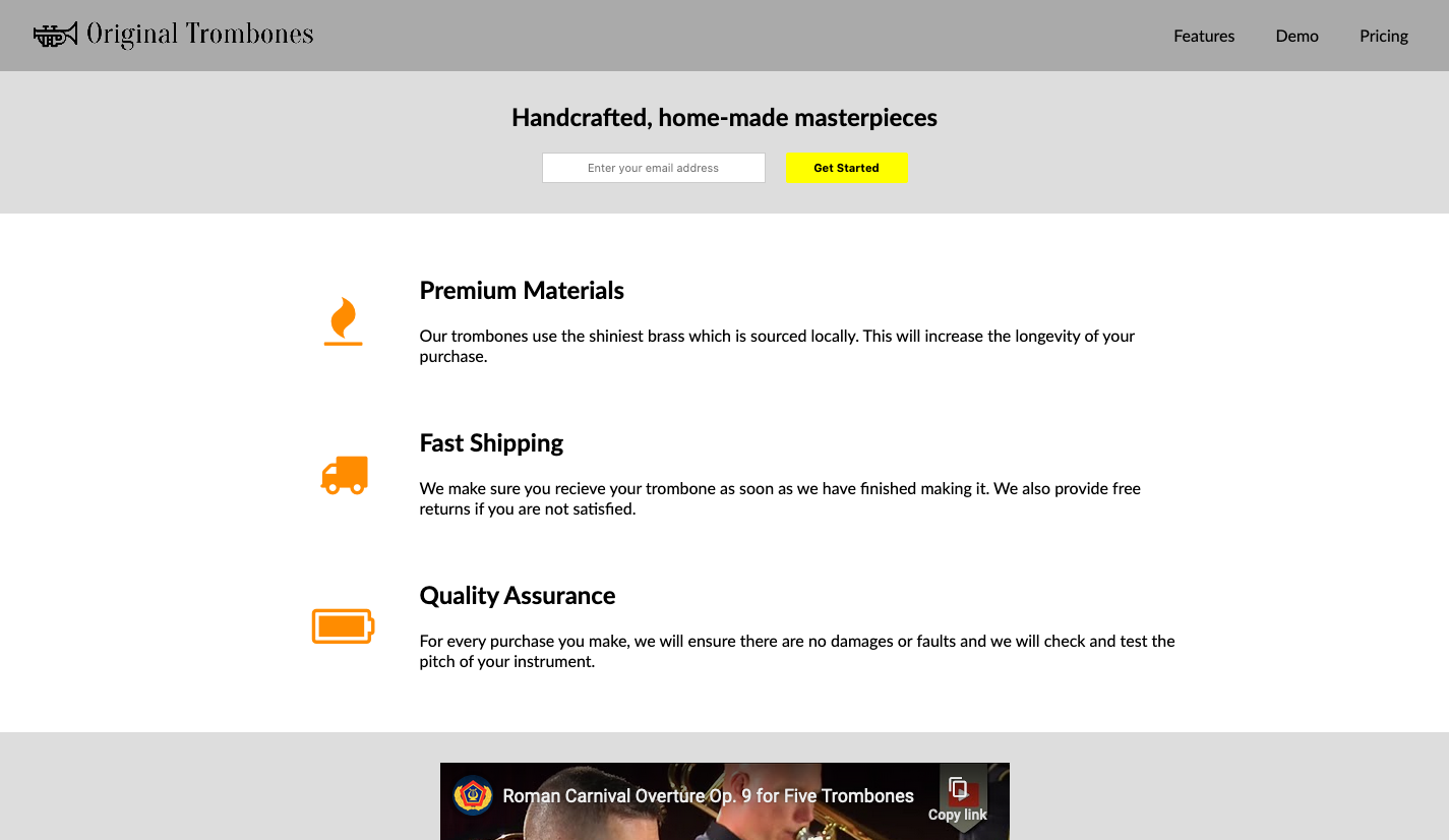 product landing page 01 screenshot desktop