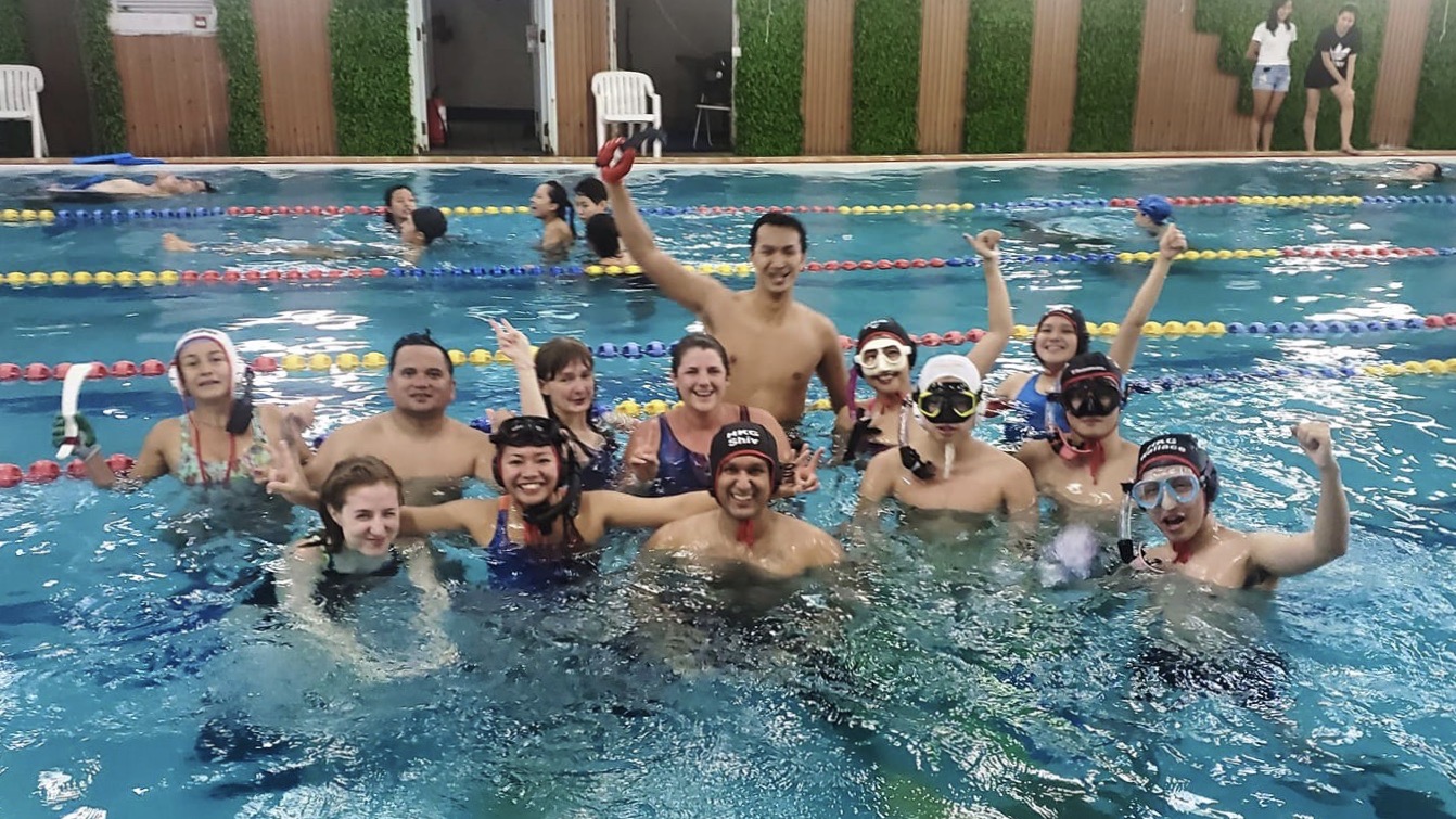 underwater hockey hong kong practice